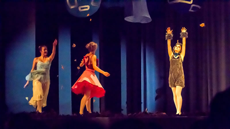 "Der Zauberer von Oz" Aufführung der Ballettschule Lincke